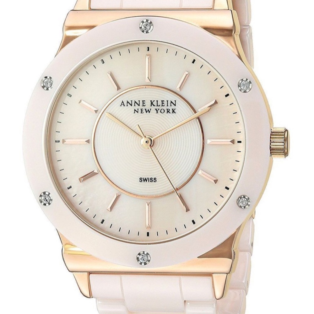 COPY - ANNE KLEIN 12/2270RGLP CERAMIC SWAROVSKI W…